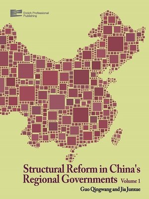 cover image of Structural Reform in China's Regional Governments, Volume 1